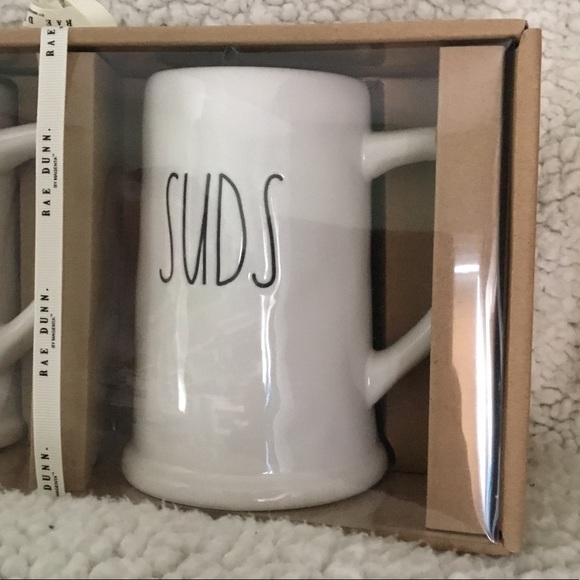 Rae Dunn Ceramic Bar Beer 🍻 Set NEW in BOX - Picture 3 of 7